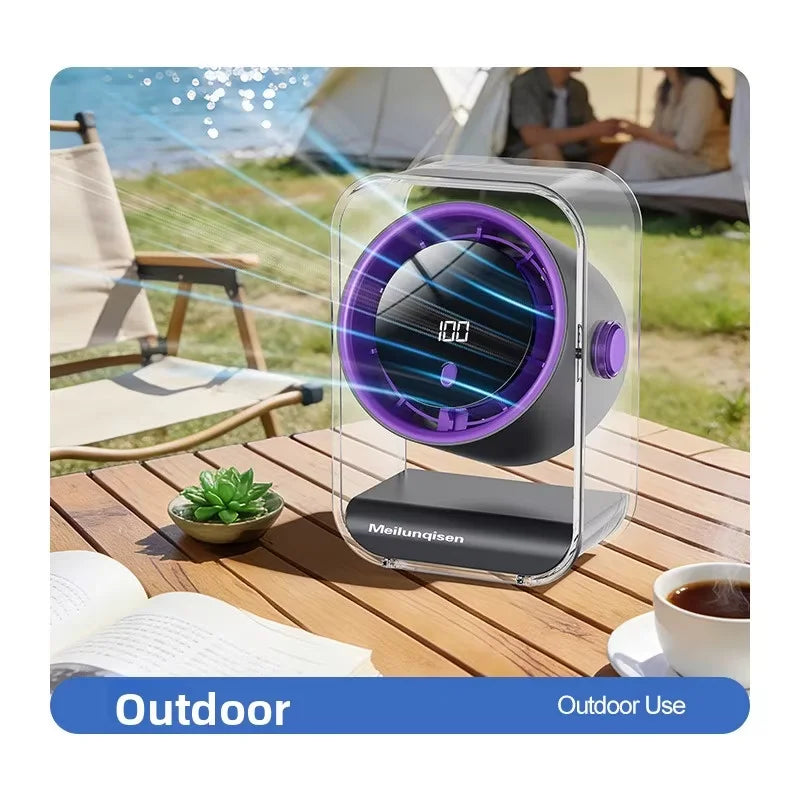Smart Bladeless Desktop Fan